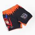Pantaloni scurți de antrenament pentru bărbați MANTO Diablo negru-portocaliu MNS507_BLK 3