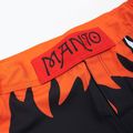 Pantaloni scurți de antrenament pentru bărbați MANTO Diablo negru-portocaliu MNS507_BLK 5