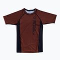 Rashguard pentru bărbați MANTO Ranked brown