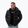Geacă de iarnă pentru bărbați MANTO Varsity black