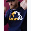Bluză pentru bărbați MANTO Logo Hoody bleumarin 4