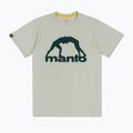 Tricou pentru bărbați MANTO Vibe 25 gri deschis/verde închis