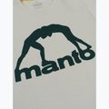 Tricou pentru bărbați MANTO Vibe 25 gri deschis/verde închis 2