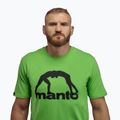 Tricou pentru bărbați MANTO Vibe 25 verde neon/reflex