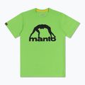 Tricou pentru bărbați MANTO Vibe 25 verde neon/reflex 3