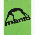Tricou pentru bărbați MANTO Vibe 25 verde neon/reflex 4
