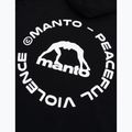 Bluză pentru bărbați MANTO Label 25 Regular Hoody negru 4