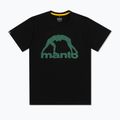 Tricou pentru bărbați MANTO Vibe 25 negru/verde