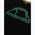 Tricou pentru bărbați MANTO Vibe 25 negru/verde 2