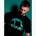Tricou pentru bărbați MANTO Vibe 25 negru/verde 3