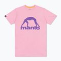 Tricou pentru bărbați MANTO Vibe 25 roz/mov