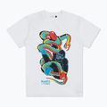MANTO X Panku Struggle T-shirt alb