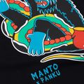 MANTO X Panku Struggle T-shirt negru 2