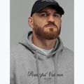 Bluză pentru bărbați MANTO Peaceful Violence Hoody gri 3