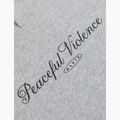Bluză pentru bărbați MANTO Peaceful Violence Hoody gri 6