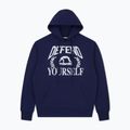 Bluză pentru bărbați MANTO Defend Hoody bleumarin