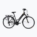 Bicicleta de trekking pentru femei Romet Gazela negru/galben R22A-TRE-28-19-P-468