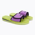 Șlapi Kubota Velcro verde lime și violet KKRZ66 5