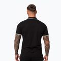 Tricou polo pentru bărbați Octagon Legion Tipped Small Logo 3D Polo black 2