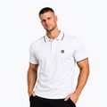 Tricou polo pentru bărbați Octagon Legion Tipped Small Logo 3D Polo white