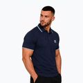 Tricou polo pentru bărbați Octagon Legion Tipped Small Logo 3D Polo dark navy 3