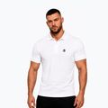 Tricou polo pentru bărbați Octagon Legion Small Logo 3D Polo white