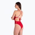 Costum de baie întreg pentru femei Clap Dwuwarstwowy Wiązany red 2