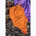 Costum de baie întreg pentru femei Clap Dwuwarstwowy Wiązany summer orange