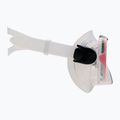AQUA-SPEED Enzo + Evo set snorkel pentru copii roz 604 3