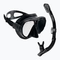AQUA-SPEED Vanua + Borneo set de scufundări mască + snorkel negru 610