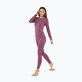 Set de lenjerie termoactivă pentru femei Viking Lan Pro claret/light pink 5