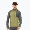 Bluză de trekking pentru bărbați Viking Birger Hoodie olive/dark grey