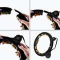 Hula hoop cu greutate și contor  HMS HHM13 black/gold 10