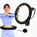 Hula hoop cu greutate și contor  HMS HHM13 black/gold 11