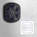 Scut de antrenament electric + mănuși HMS TB03 black 6