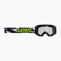 Ochelari de ciclism pentru copii Leatt Vizion 2.5 Small black/neon yellow
