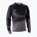 Longsleeve de ciclism pentru bărbați Leatt MTB Trail 3.0 ghost black