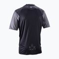 Tricou de ciclism pentru bărbați Leatt MTB Trail 3.0 ghost black 2