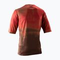 Tricou de ciclism pentru bărbați Leatt MTB Gravity 4.0 dusty red 2