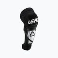 Apărători pentru genunchi și tibie Leatt 3DF Hybrid EXT alb-negre 5019410190
