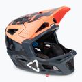 Cască de bicicletă Leatt MTB 4.0 Gravity V22 portocalie/neagră 1022070512
