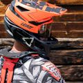 Cască de bicicletă Leatt MTB 4.0 Gravity V22 portocalie/neagră 1022070512 9
