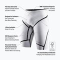 Pantaloni scurți de neopren BuddySwim Floating Trilaminate Warmth 5/3 mm white 3