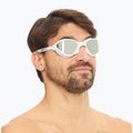 Ochelari de înot BuddySwim OzeanX Mirror white / silver 6