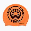 Cască de înot  BuddySwim LLS2 Silicone orange
