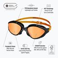 Ochelari înot BuddySwim Ozean black/orange/orange 2