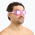 Ochelari înot BuddySwim OzeanX Mirror pink/white/iridium 4