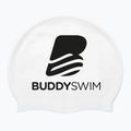 Cască de înot BuddySwim BLogo Silicone white