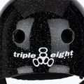 Cască Triple Eight The Certified Sweatsaver black glitter 7
