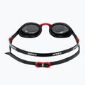 Ochelari de înot ZONE3 Volare Streamline Racing black/red/silver polarizați cu oglindă Revo 4